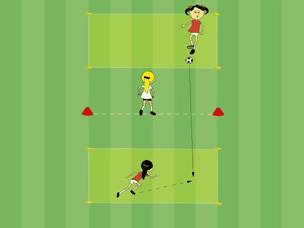 Feld-Diagramm: Tigerball – mit Zone