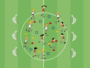 Feld-Diagramm: Reise zum Mond